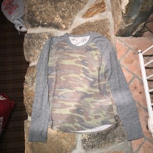 Camo Baseball Tee
